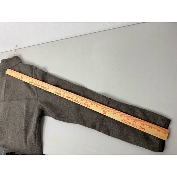 Avalanche Sweater Jacket Medium Brown Mock Neck Full Zip Pockets Mens Size XXL - Picture 12 of 14